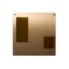 Contemporary 001 Sconce in Brass by Orphan Work, 2018
