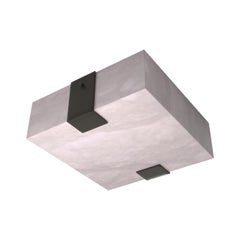 Contemporary 002A-2C Flush Mount in Alabaster by Orphan Work
