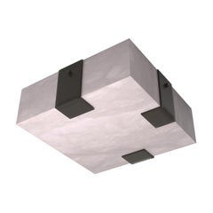 Contemporary 002A-3C Flush Mount in Alabaster by Orphan Work