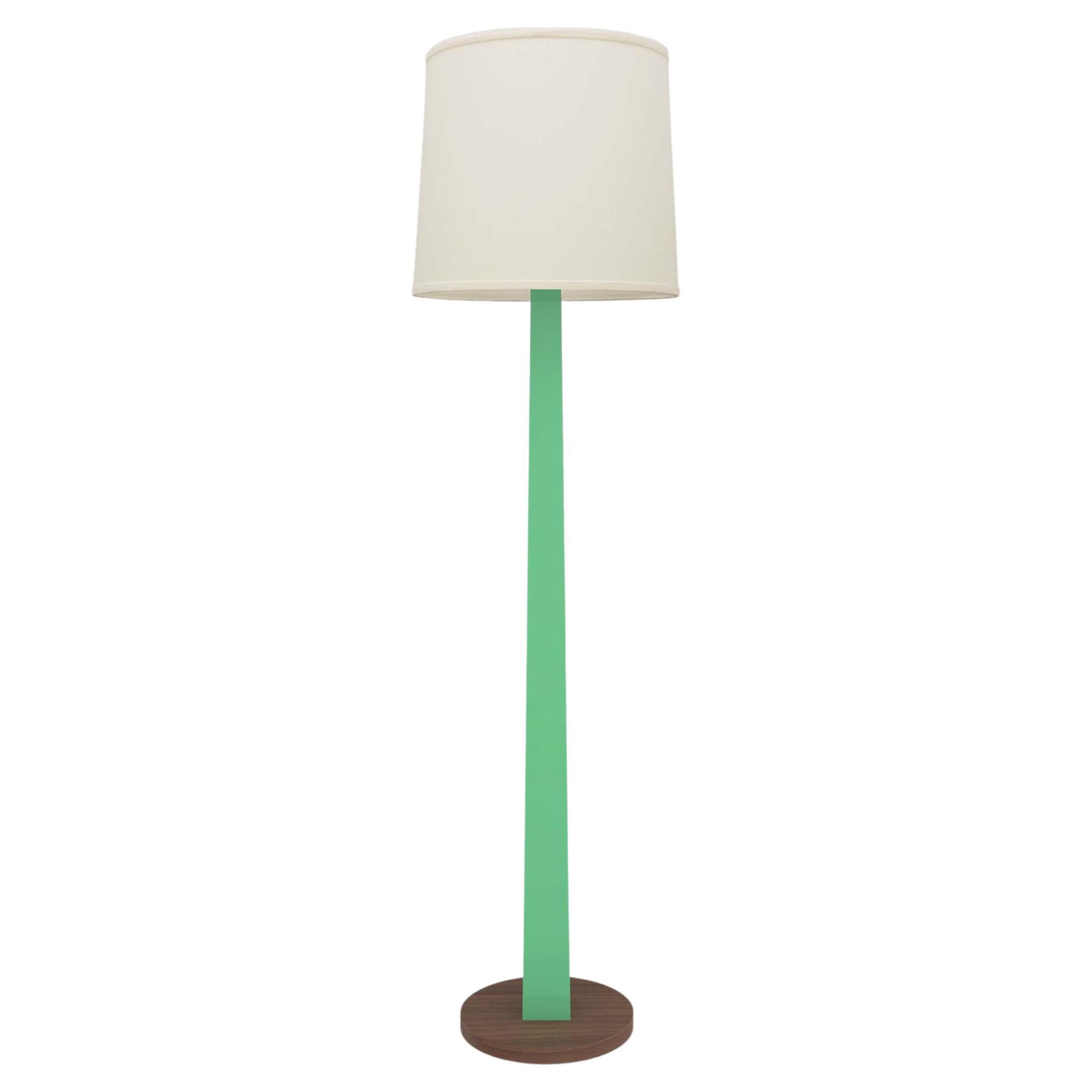 Contemporary Forno Floor Lamp 002C in Walnut by Orphan Work