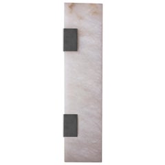 Contemporary Ponti Sconce 003-2C in Alabaster by Orphan Work