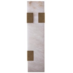 Contemporary 003-3C Sconce in Alabaster by Orphan Work