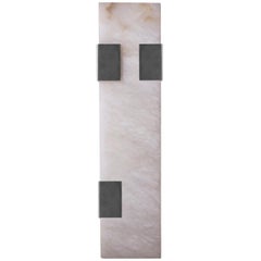 Contemporary Ponti Sconce 003-3C in Alabaster by Orphan Work