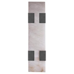 Contemporary Ponti Sconce 003-4C in Alabaster by Orphan Work