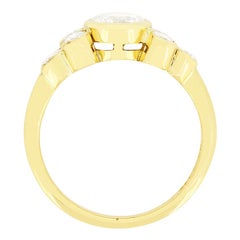 Contemporary 0.80ct Diamond Solitaire Ring, c.1990s