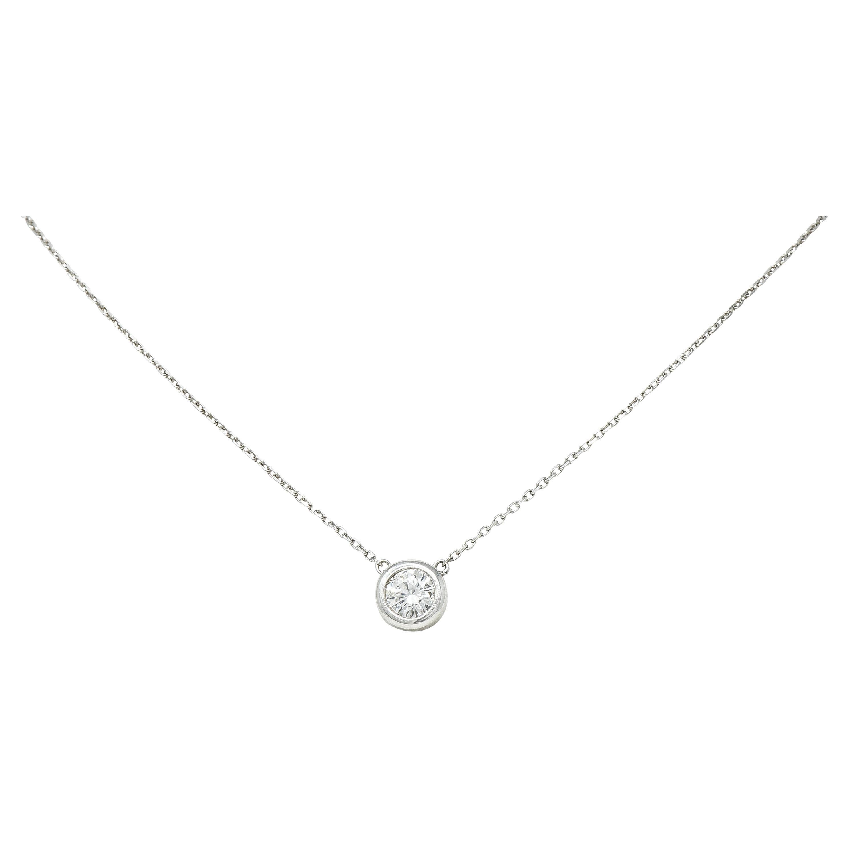 Contemporary 0.81 Carat Diamond 14 