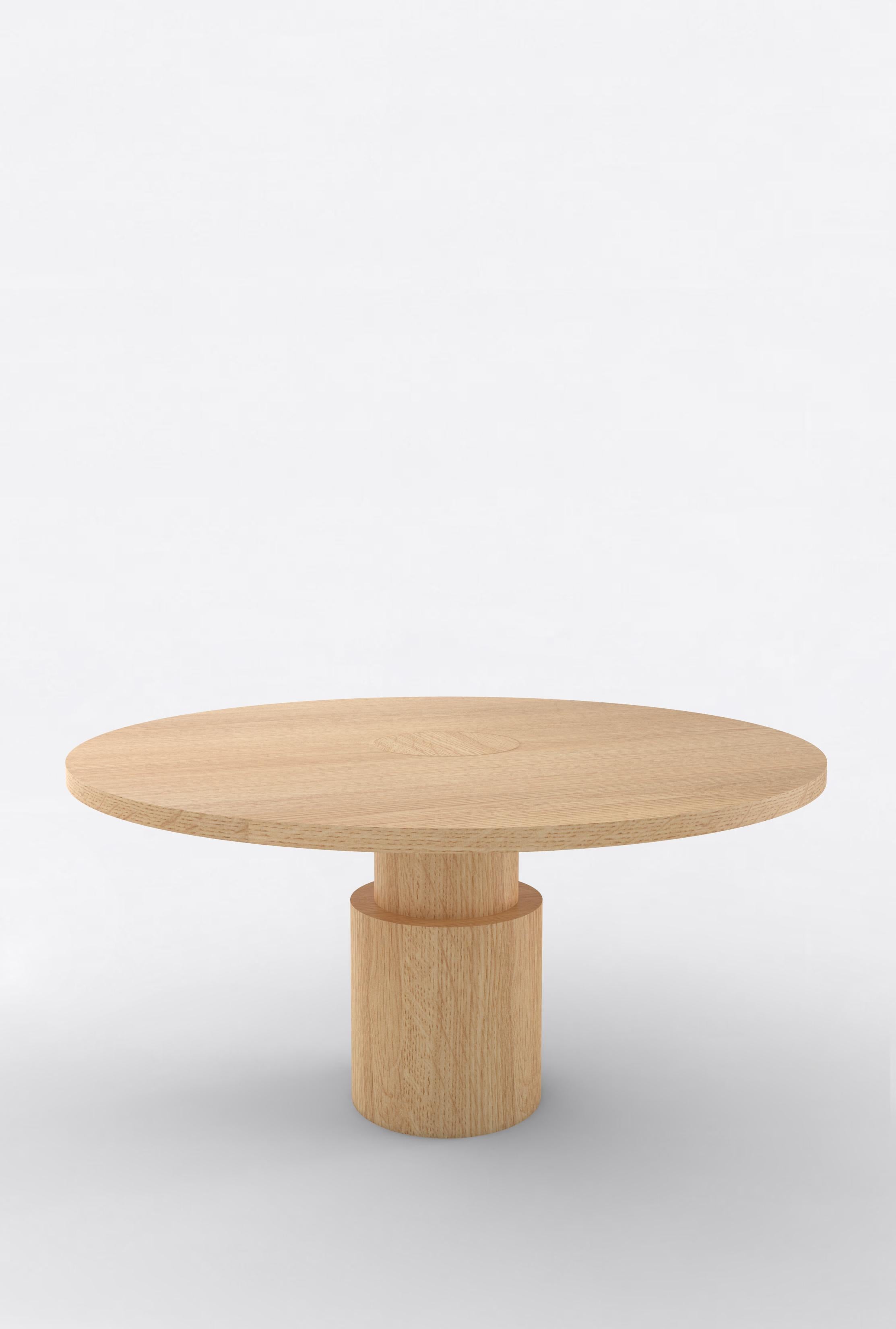 Orphan work 100 dining table, 2019
Shown in oak.
Available in natural oak.
Measures: 60