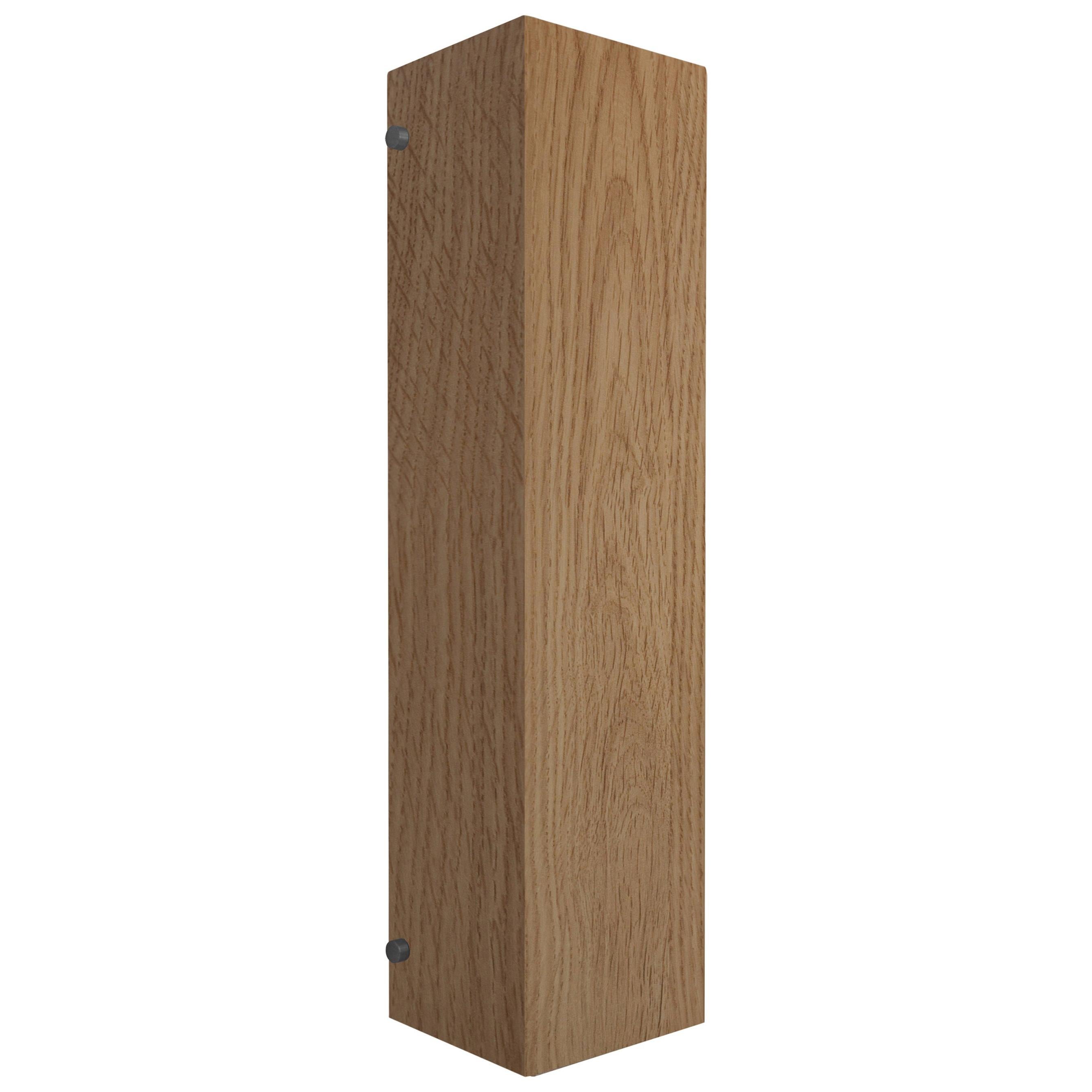 Contemporary 100w Sconce in Oak by Orphan Work For Sale