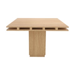 Contemporary 101 Dining Table in Oak by Orphan Work