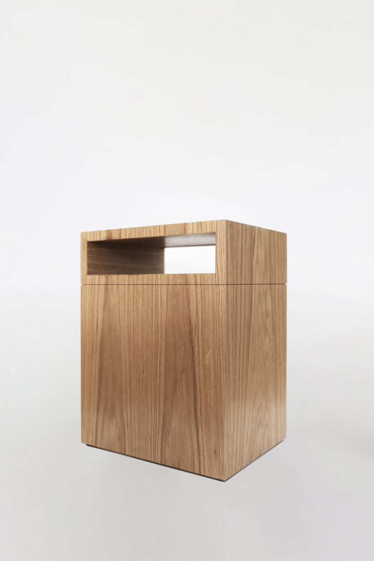 Contemporary 101 Side Table in Black by Orphan Work For Sale at 1stDibs