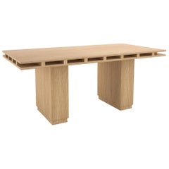 Contemporary 103 Dining Table in Oak by Orphan Work