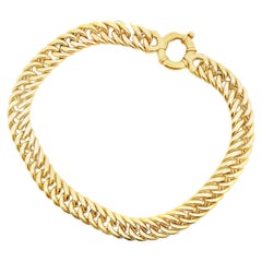 Collar Contemporáneo de Cadena de Oro Amarillo de 14k
