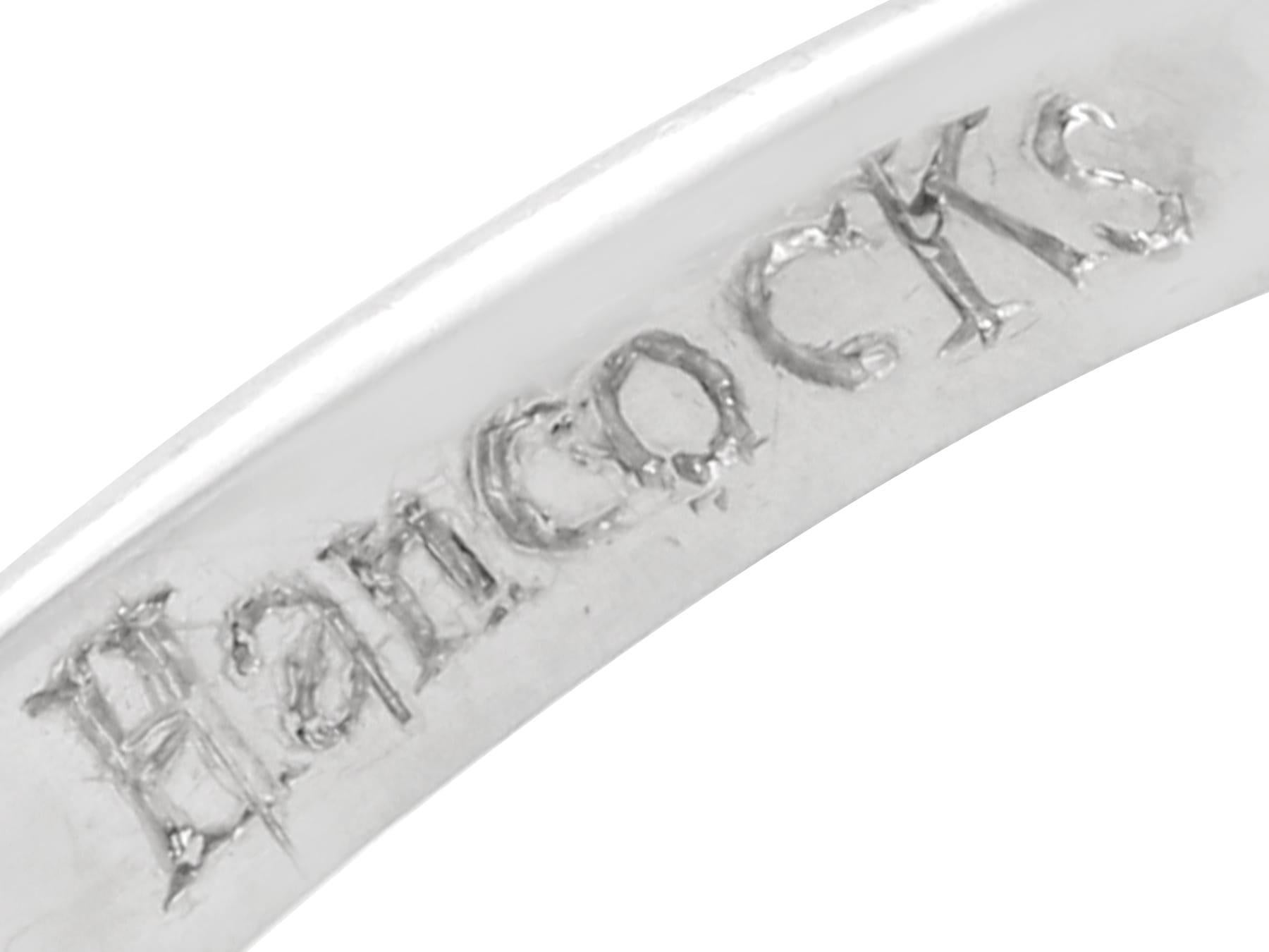 Contemporary 1.52 Carat Diamond and Platinum Butterfly Engagement Ring (2013) For Sale 4