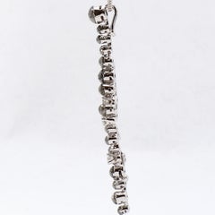 Contemporary 18 Karat White Gold Fancy Black Diamond Pendant