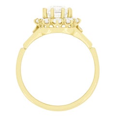 Contemporary 1.80ct Diamond Cluster Ring