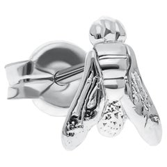 FLY Essential MonoOhrring 18K Weißgold - ECH JEWELRY