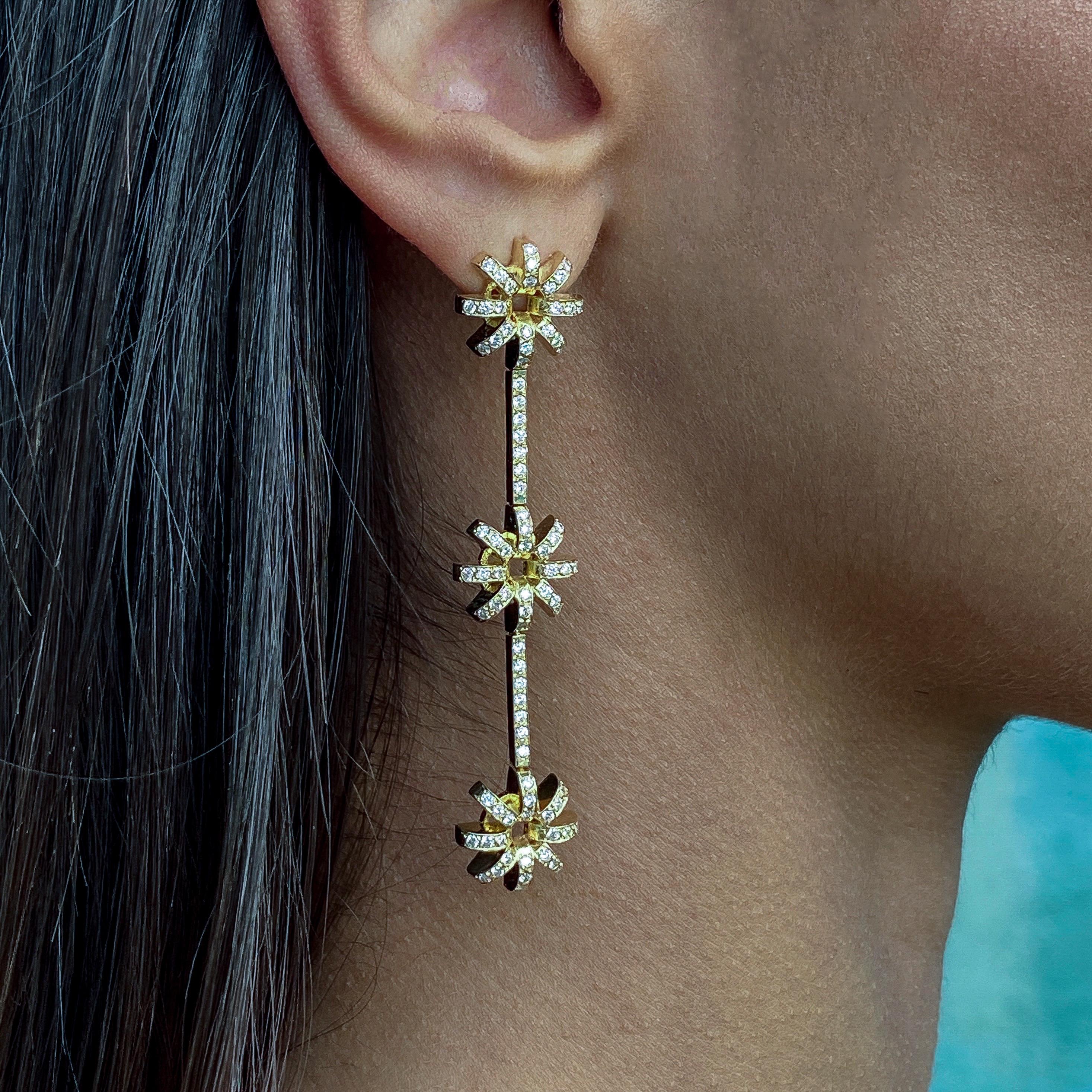 koppu earrings diamond