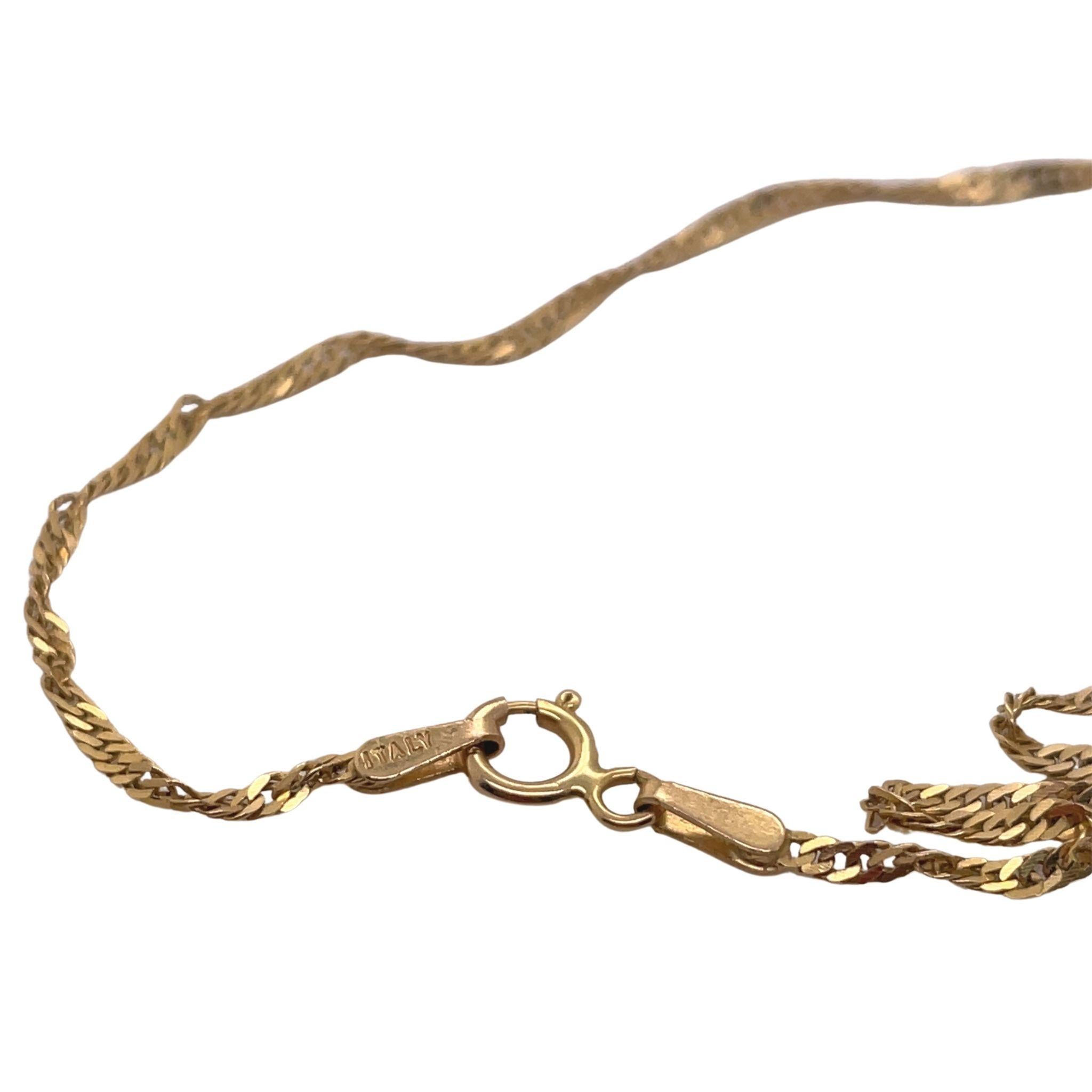 Women's or Men's Contemporary 18K Yellow Gold Maltese Cross Multi-Stone Pendant Necklace For Sale