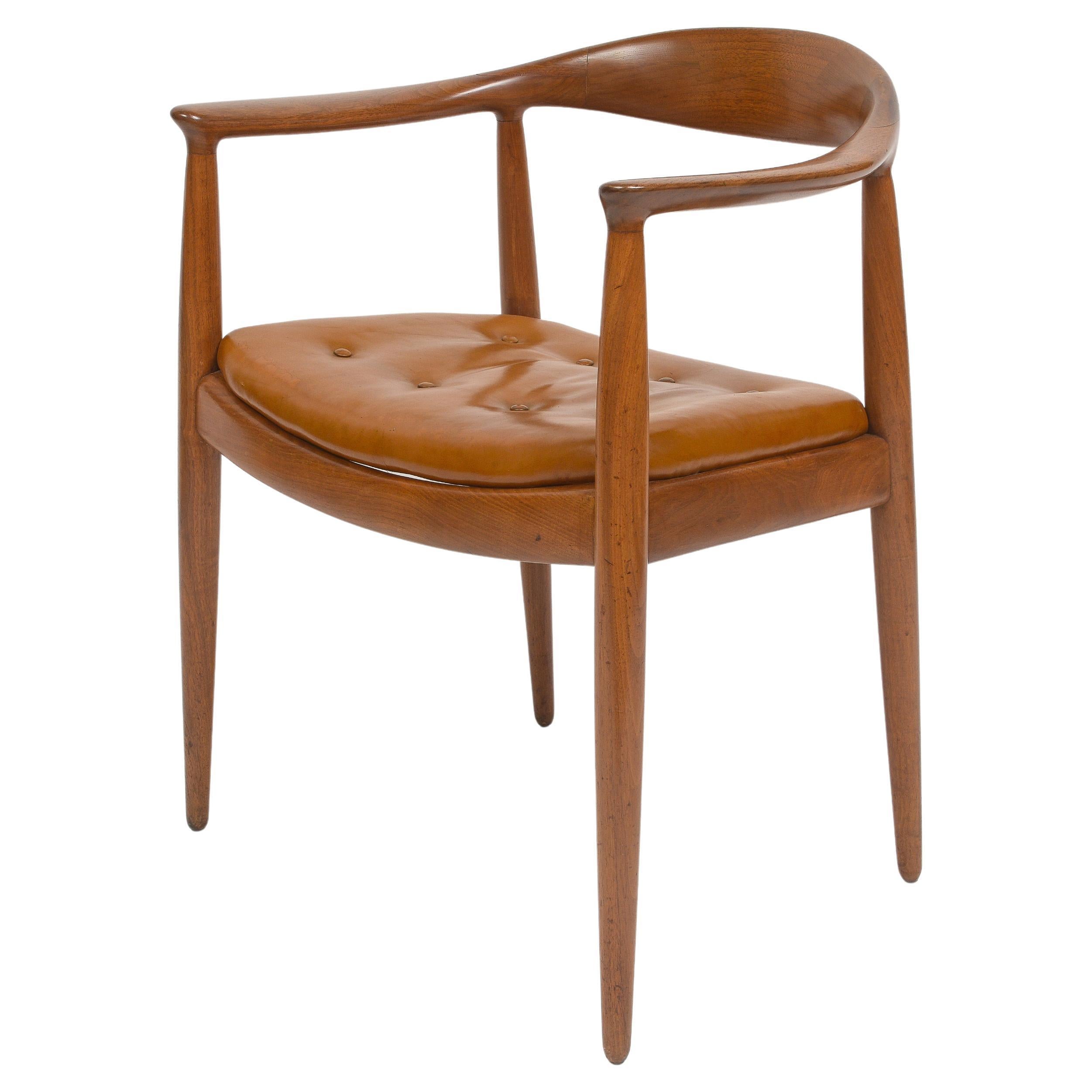 Contemporary 1960s Style Danish Modern Armchair For Sale