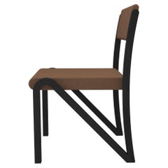 Contemporary 200 Side Chair in Blackened Oak by Orphan Work