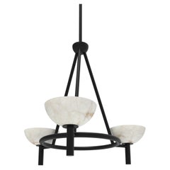 Contemporary 200A Chandelier in Alabaster by Orphan Work