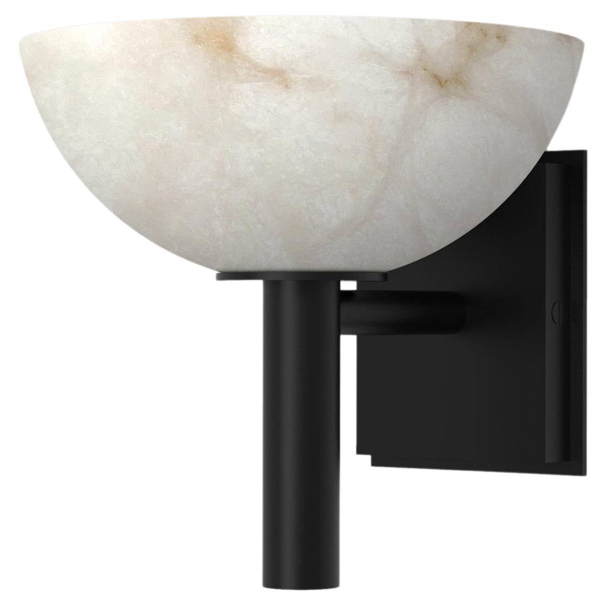 Contemporary Prato Sconce 200A in Alabaster by Orphan Work For Sale