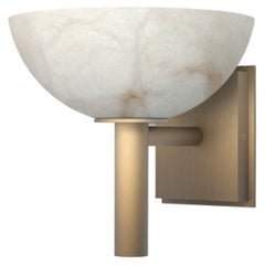 Contemporary Prato Sconce 200A in Alabaster by Orphan Work