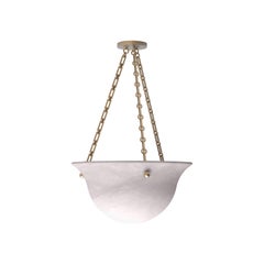 Contemporary 201A Chandelier in Alabaster by Orphan Work