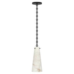 Contemporary Lucca Pendant 202A in Alabaster by Orphan Work, 2021