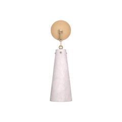 Contemporary 202A Sconce in Alabaster by Orphan Work, 2021