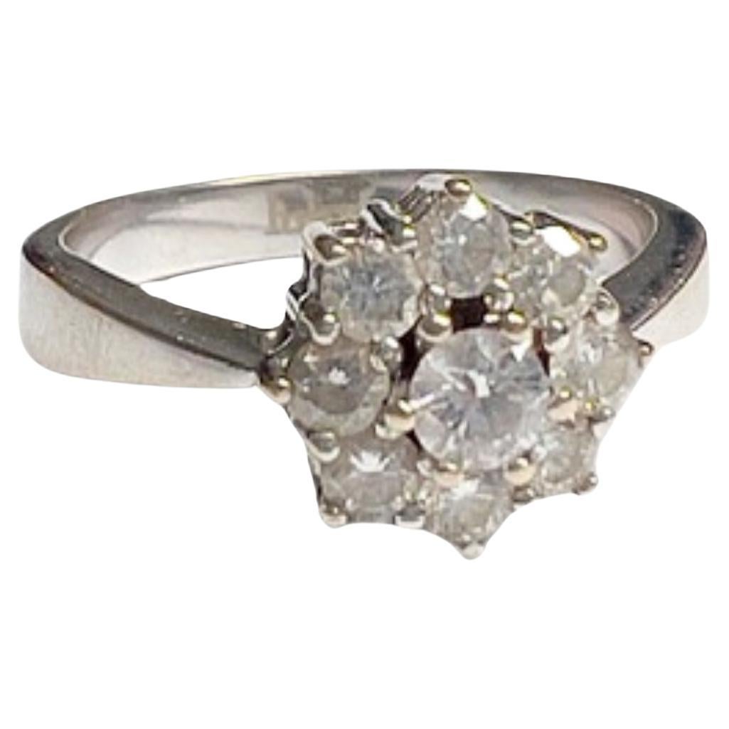Contemporary 20th Century Diamond Gold Ring