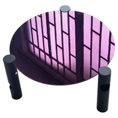 Mesa de centro contemporánea Silos del siglo XXI de Spinzi, coleccionable industrial