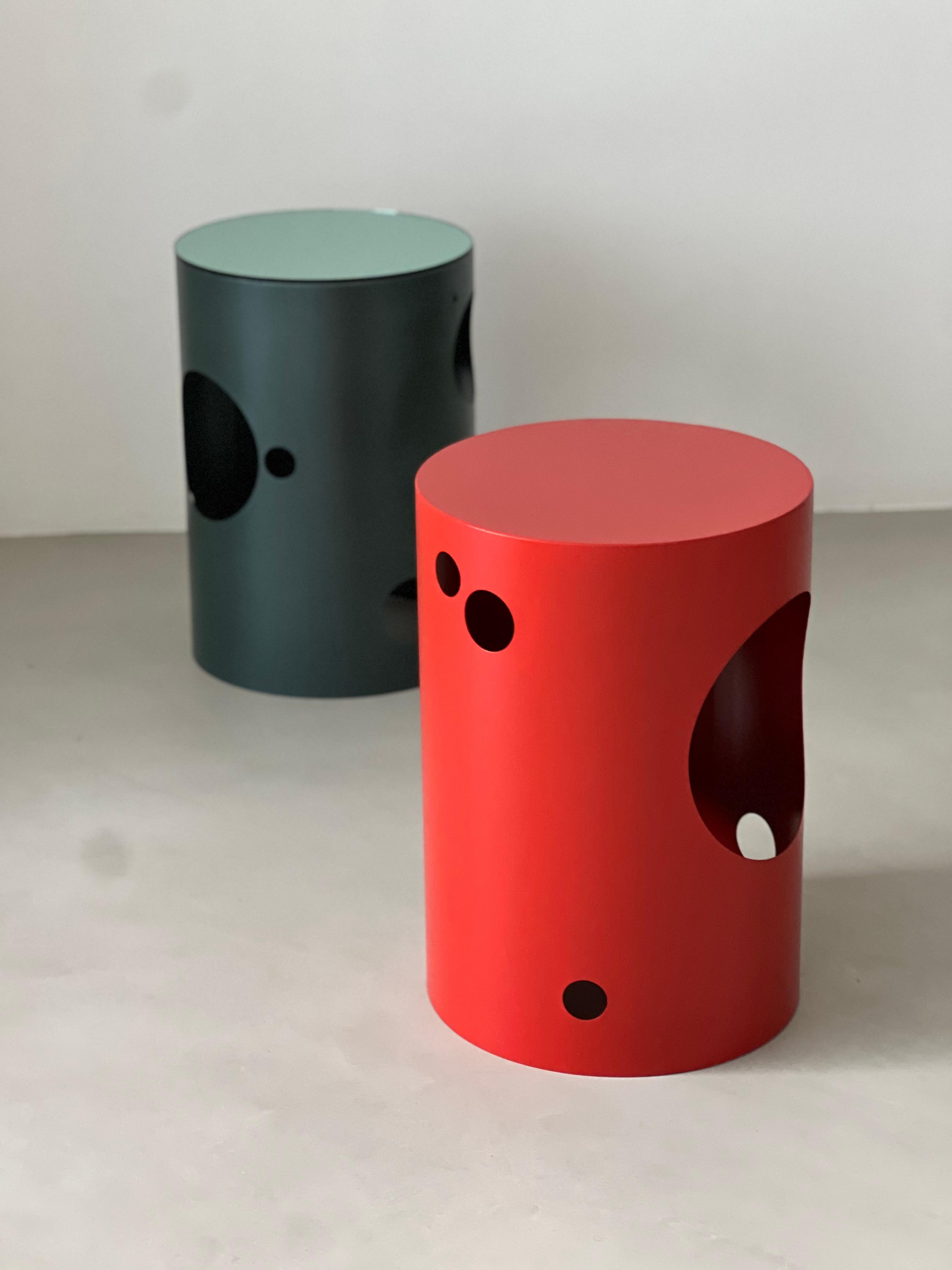 Table d'appoint/tabouret de collection Spinzi en vente 2