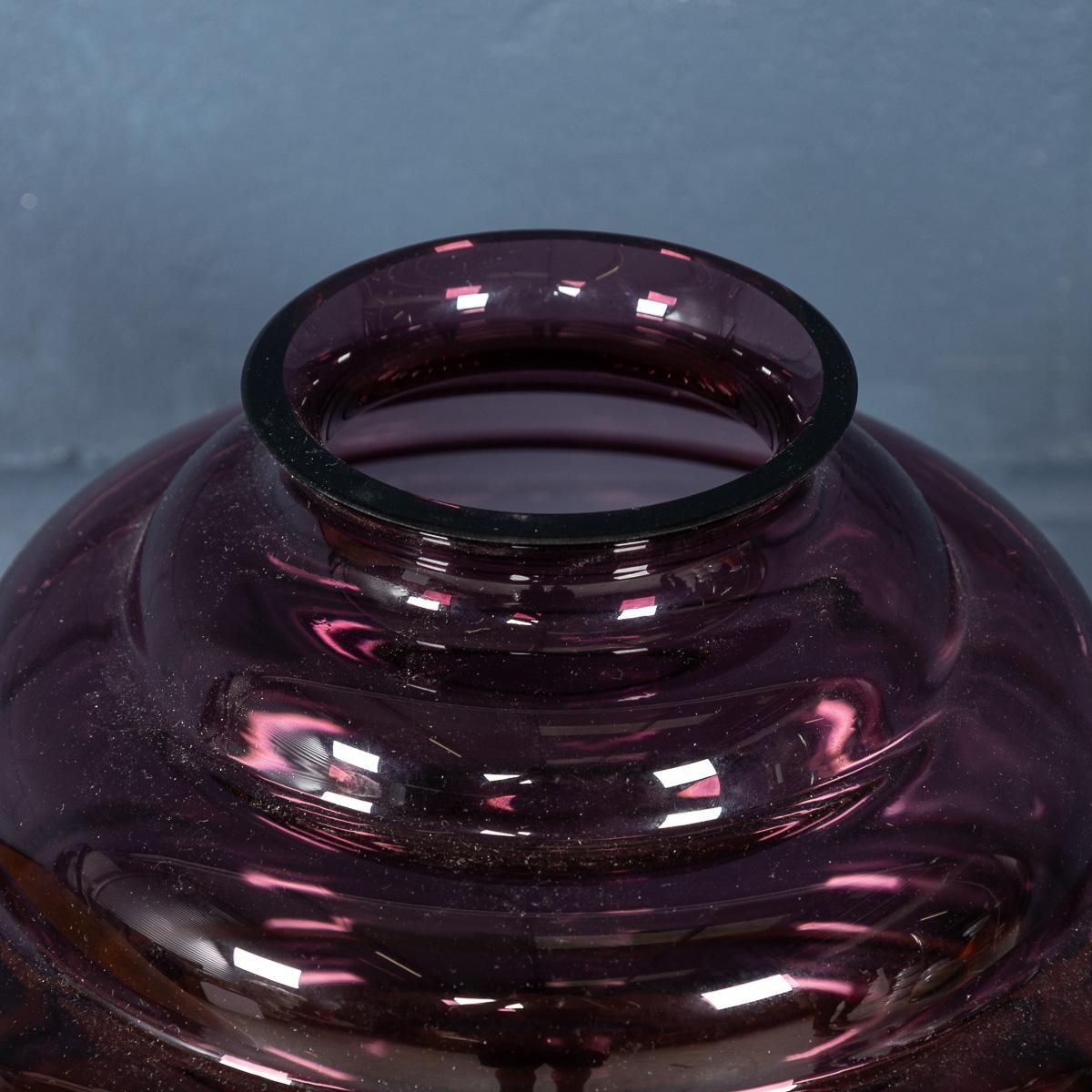 Zeitgenössische 21stC Murano Kunstglas Vase in 