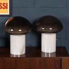 Contemporary 21stC Pair Of Murano Glass Table Lamps Of Recent Production, Italy