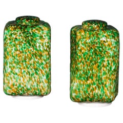 Contemporary 21stC Pair Of Murano Glass Table Lamps Of Recent Production, Italy