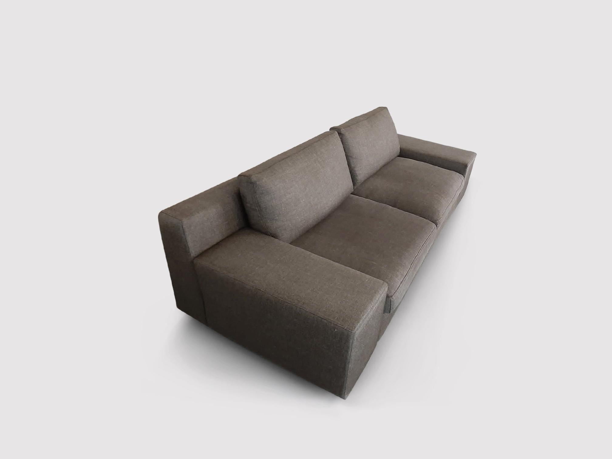 Wool Contemporary 235-236 Mister 2, 5 Seater Sofa by Philippe Starck for Cassina 2004