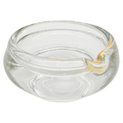 Contemporary 24K gold and glass Cigar Ashtray  by Laura Sattin