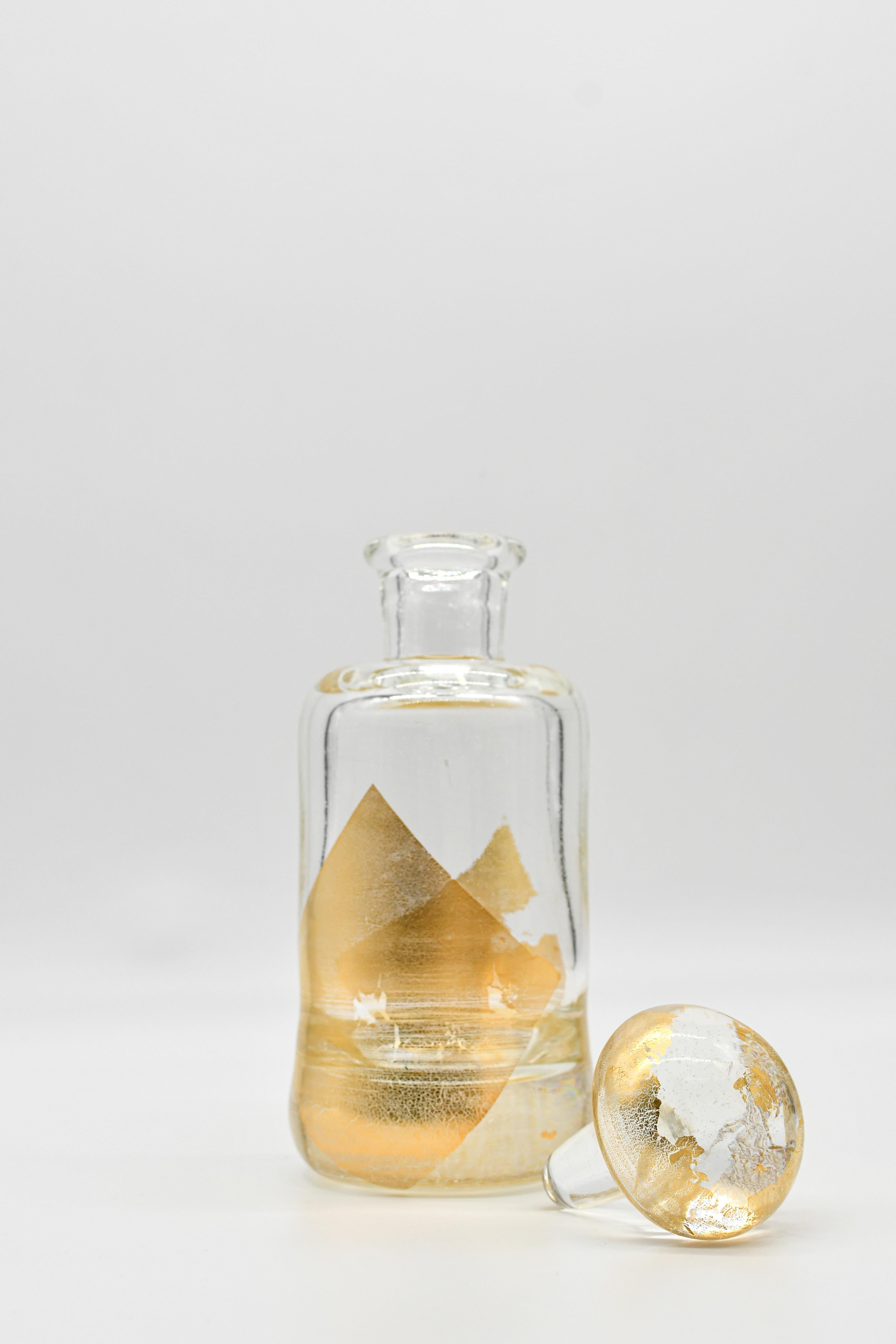 Svizzero Bottiglia da whisky Contemporary 24K di Laura Sattin in vendita
