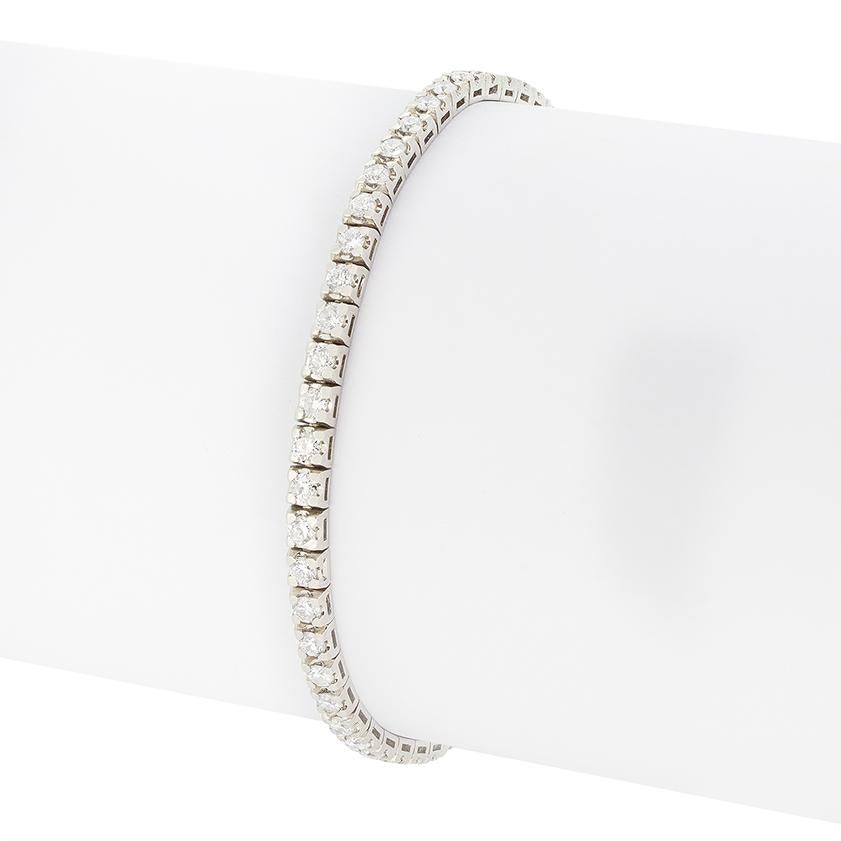 Pulsera de tenis contemporánea con diamantes de 2.65 ct en Bueno estado para la venta en London, GB