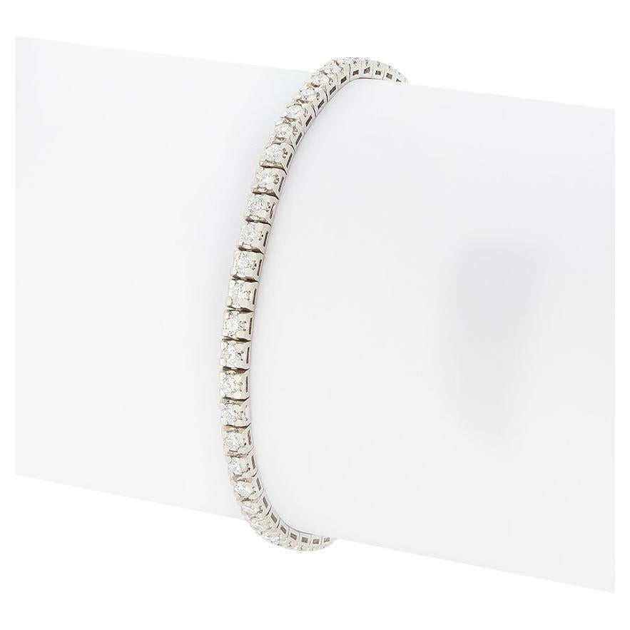 Pulsera de tenis contemporánea con diamantes de 2.65 ct
