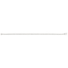 Bracciale Tennis Contemporary con linea di diamanti da 2.99 carati in oro bianco