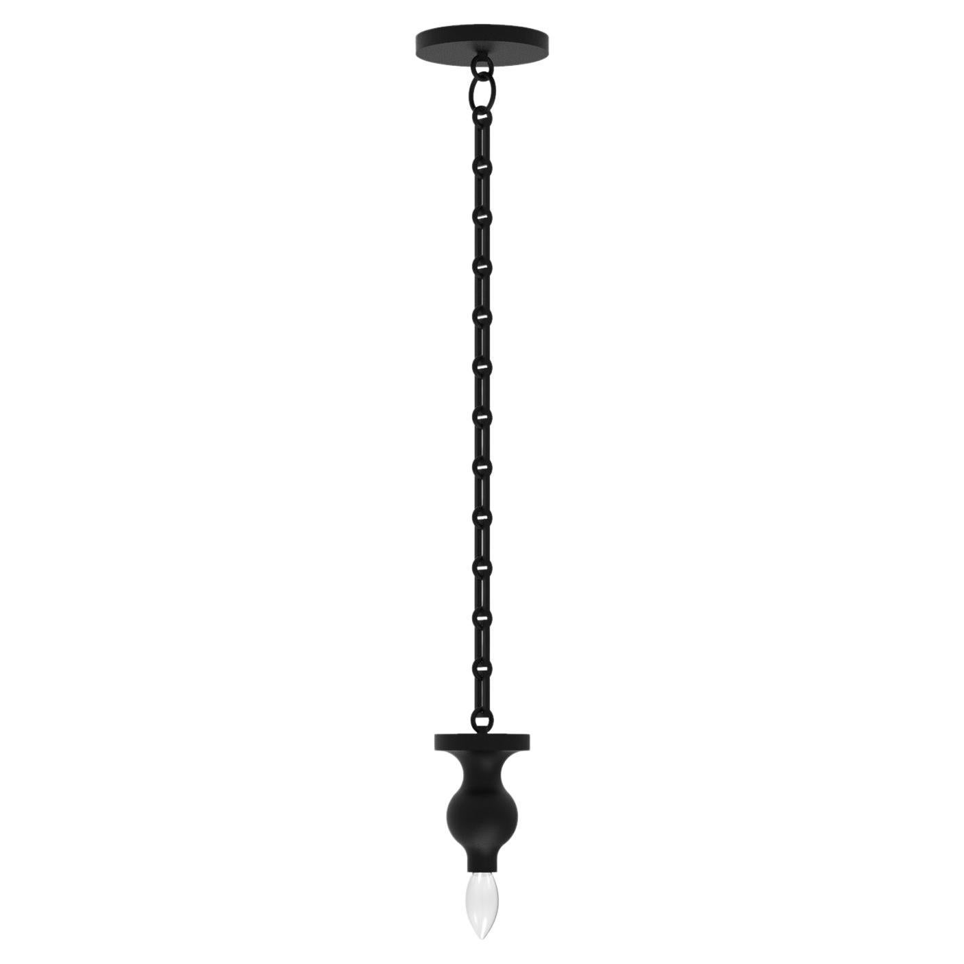 Orphan Work 300 Pendant BLK
Shown in blackened brass
Available in brushed brass and blackened brass
Measures: 6 1/2” Height (not including bulb)
height and width to order*
canopy 6