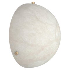 Contemporary Porta Sconce 301A in Alabaster by Orphan Work