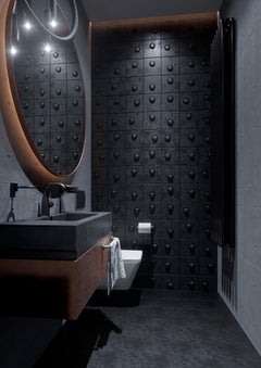 Contemporary 3D Tile Drops by MAKHNO