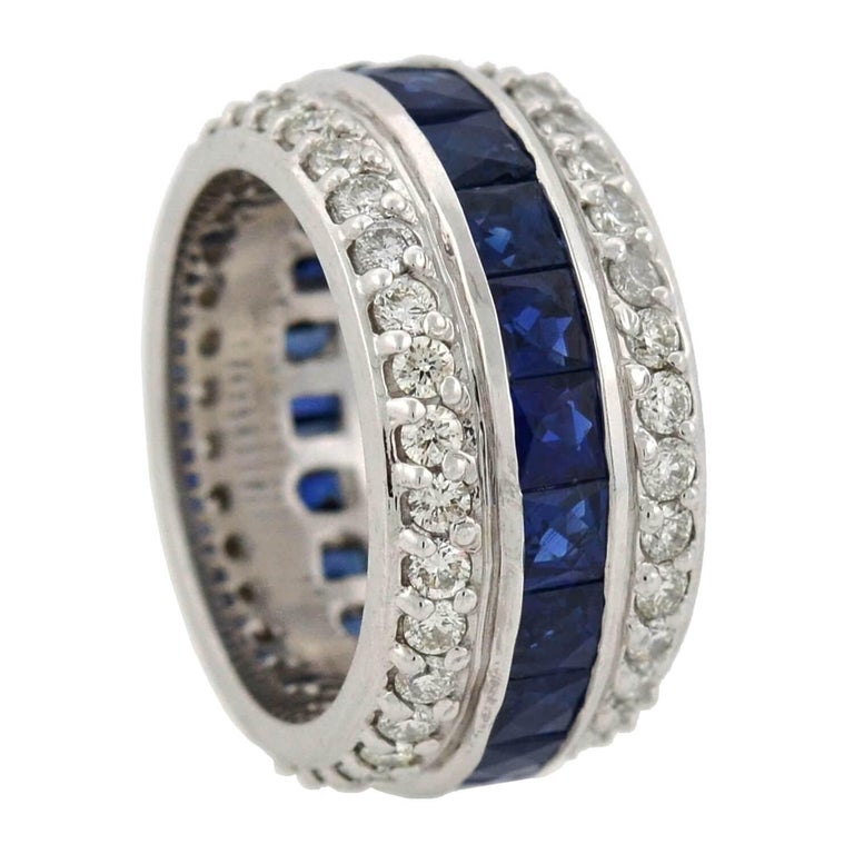 Contemporary 4.00 Total Carat Diamond and French Cut ... (768 x 768 Pixel)