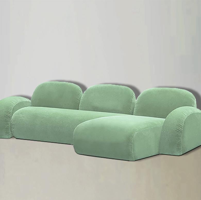 70s style sofa