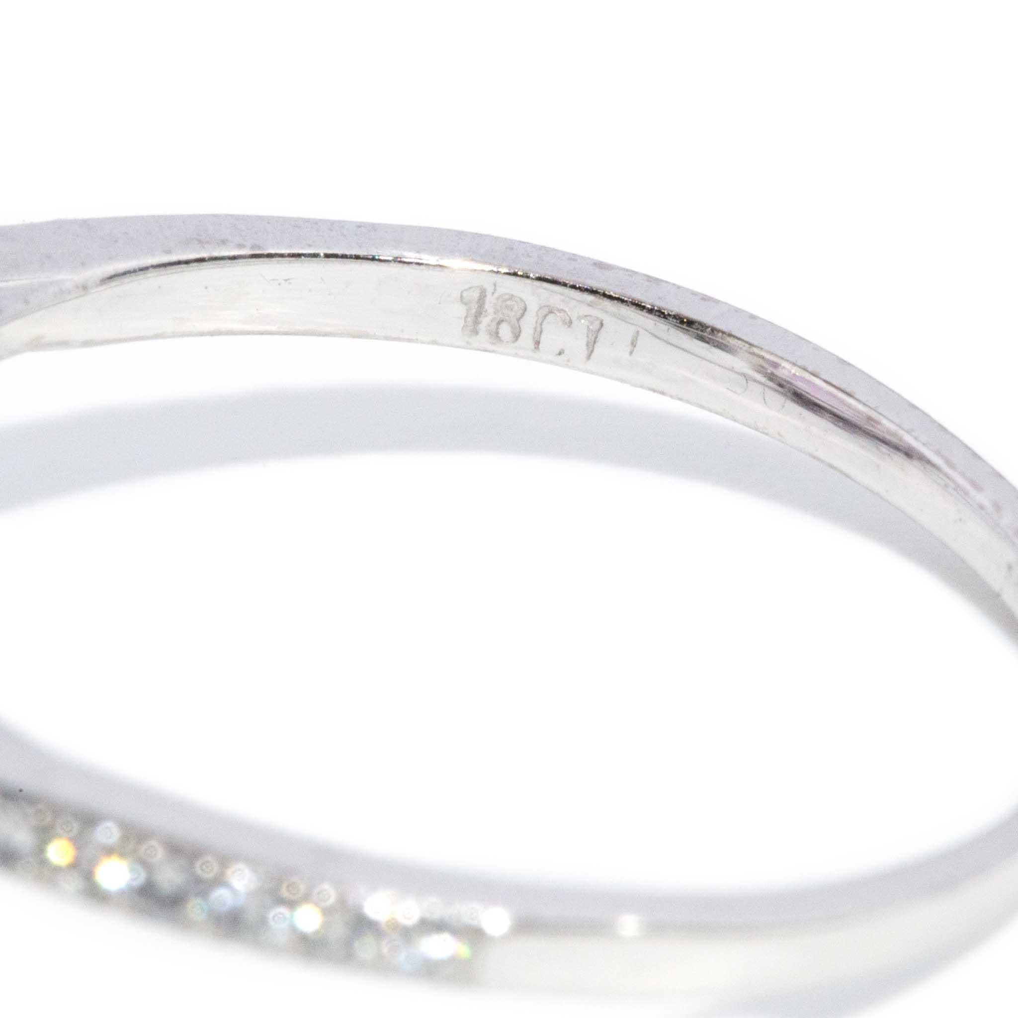 Contemporary 7.18 Carat Kunzite & Diamond Halo Ring 18 Carat White Gold For Sale 6