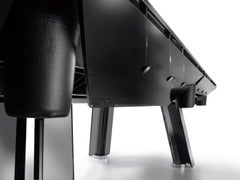 Contemporary 7f Filotto Dark Glass Pool Table by Impatia