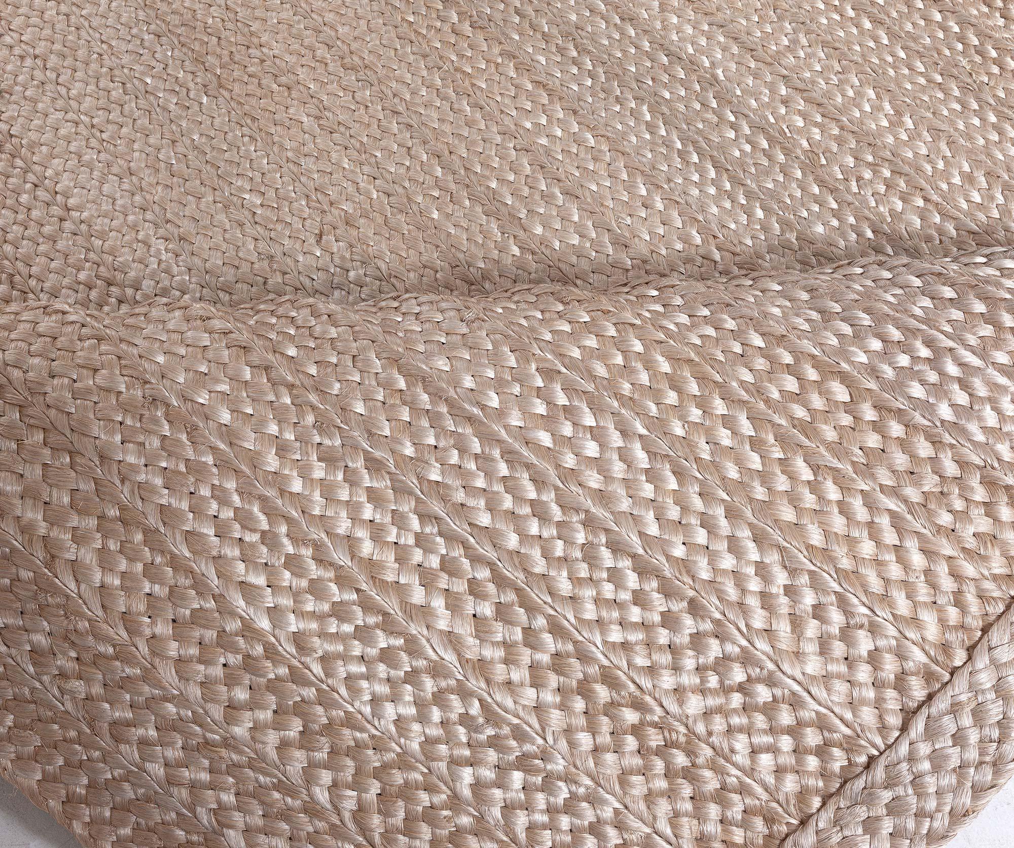 Indian Contemporary Abaca Rug by Doris Leslie Blau For Sale